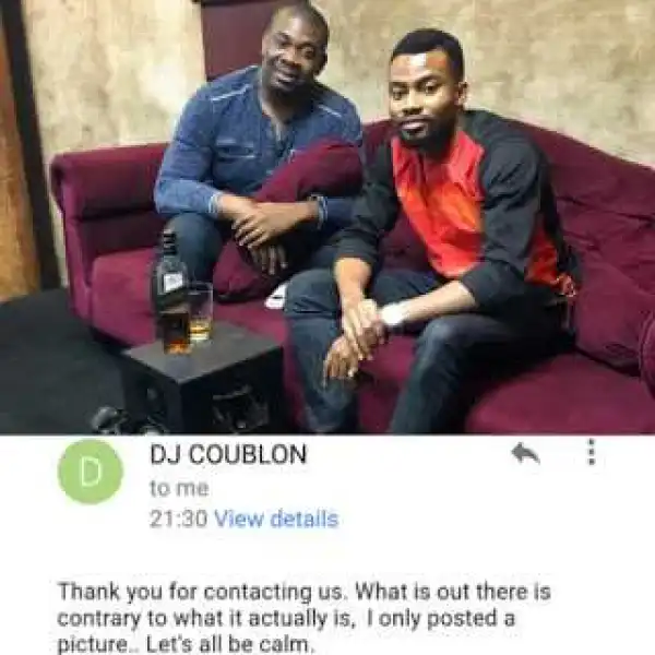 Ace Producer, Dj Coublon Denies Quitting TripleMG For Mavin Records [Photos]